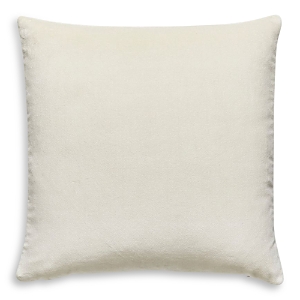 Scalamandre Torino Velvet Decorative Pillow, 22 X 22 In Oyster