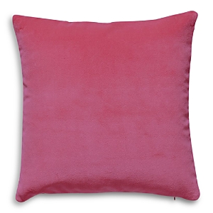 Scalamandre Torino Velvet Decorative Pillow, 22 X 22 In Petal