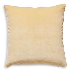 Scalamandre Torino Velvet Decorative Pillow, 22 X 22 In Sand