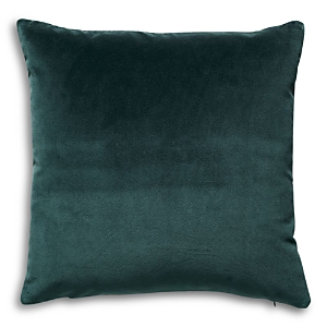 Scalamandre Torino Velvet Decorative Pillow, 22 X 22 In Spruce