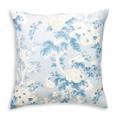 Ascot Linen Print Pillow 