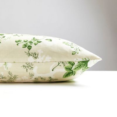 Ascot Linen Print Pillow 
