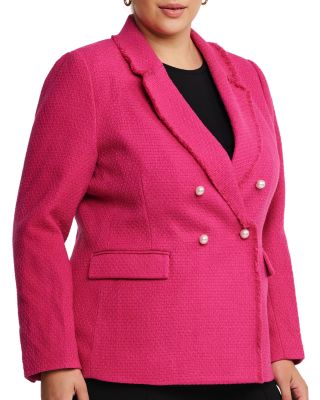 Courtney Boucle Double Breasted Blazer
