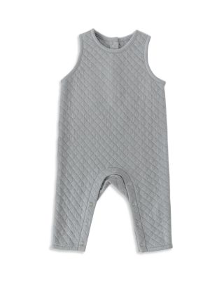 Unisex Cozy Cotton Quilted Romper Overall - Baby