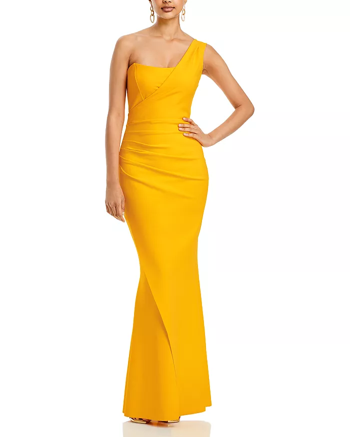 Chiara Boni La Petite Robe Gredel Long One Shoulder Dress