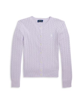 Ralph Lauren - Girls' Cable-Knit Cardigan - Little Kid, Big Kid