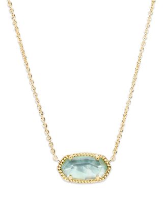 Elisa Birthstone Necklace, 15"