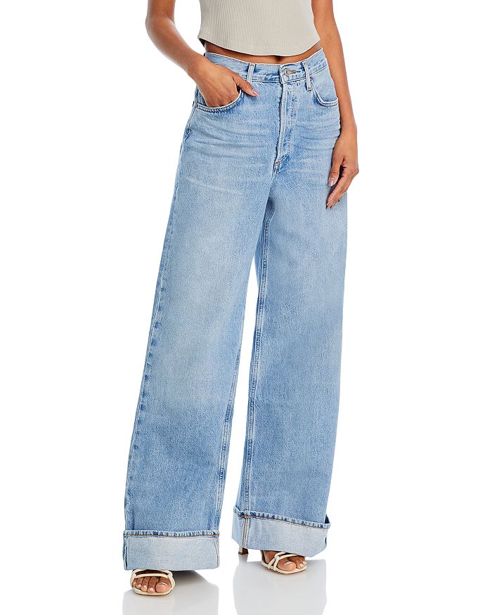 Cuffed Straight Leg Jeans – Spanx