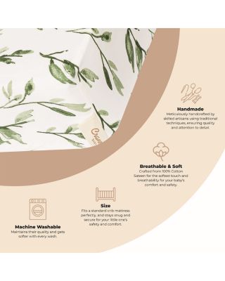 Parker Crib Fitted Sheet