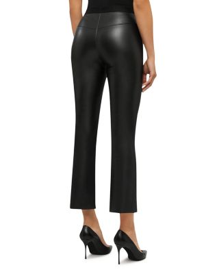 Jenna Faux Leather Ankle Pants
