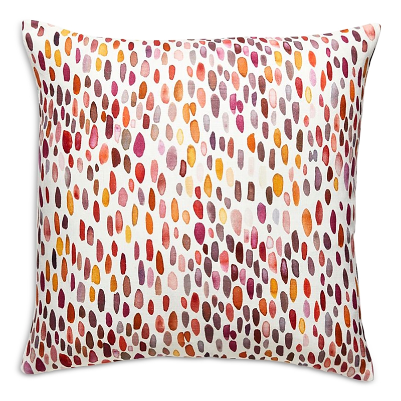 Scalamandre Jamboree Decorative Pillow, 22 X 22 In Wild Berry