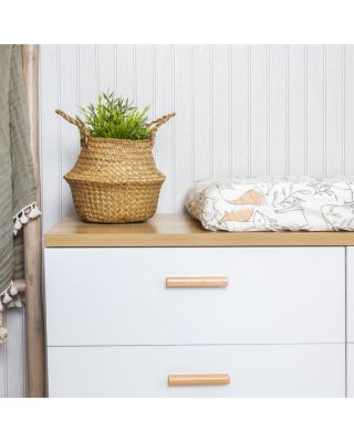 Ezra Quilted Change Pad Cover - Woodland