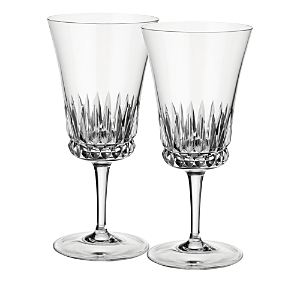 Villeroy & Boch Grand Royal Water Goblet, Set Of 2 In Clear