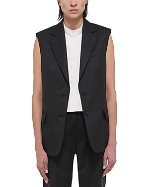 Shop Helmut Lang Classic Suit Vest In Black