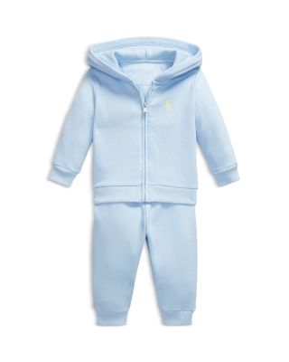 New! outlet RALPH LAUREN Baby Boys Pony Logo 2-Piece Set Cotton Hoodie & Pants 12 Month