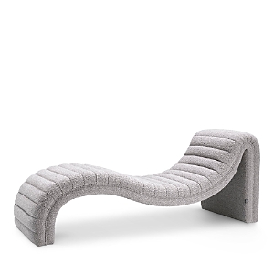 Eichholtz Pioneer Chaise In Boucle Gray