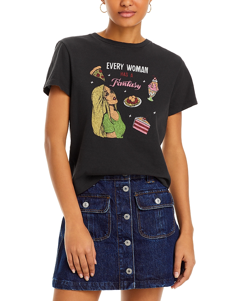 Re/Done Cotton Short Sleeve Classic Graphic Tee