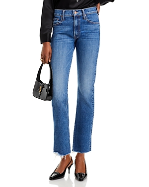 Mother The Mid Rise Rider Ankle Jeans in Local Charm