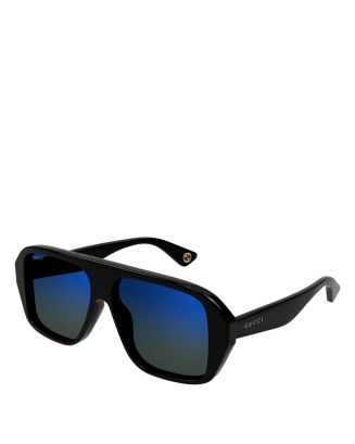 Gucci Navigator Sunglasses, 57mm | Bloomingdale's