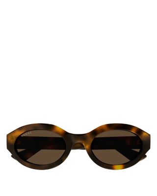 Minimal GG Geometrical Sunglasses, 53mm