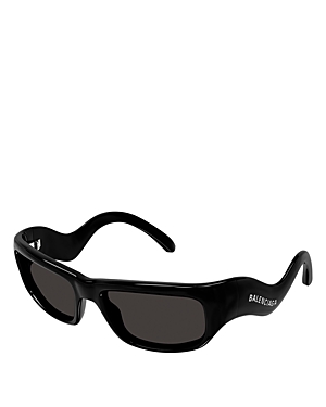 Hamptons Rectangular Sunglasses, 58mm