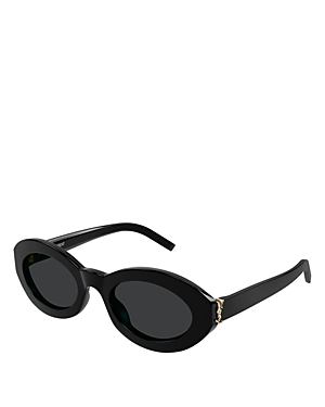 Monogram Hinge Oval Sunglasses, 52mm