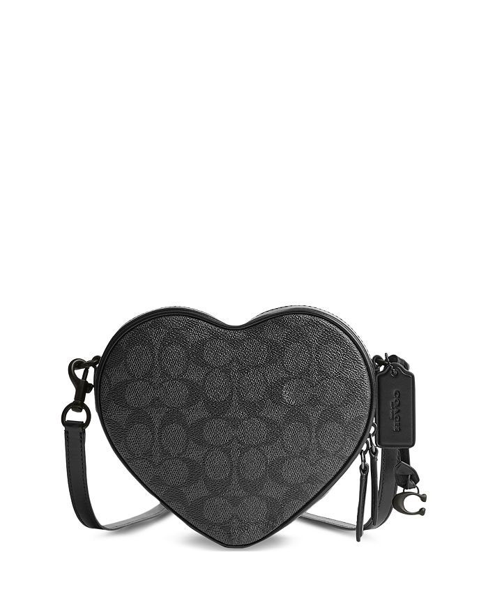 COACH Signature Canvas Heart Crossbody Bloomingdale's