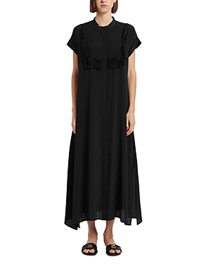 Marella Forma Midi Dress In Black