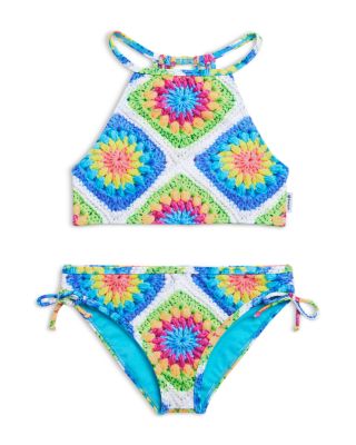 Limeapple - Girls' Aolani Two-Piece Swimsuit - Big Kid