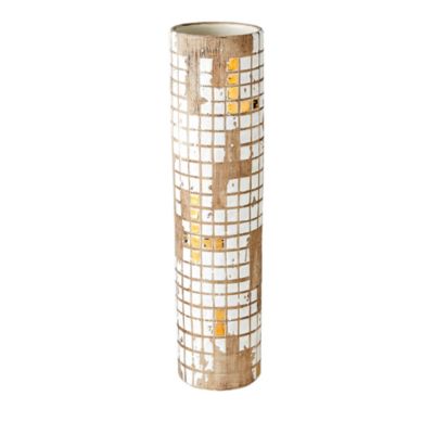 Global Views Golden Mosaic Vase, Medium