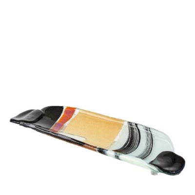 Global Views Cashmere Glass Platter Small