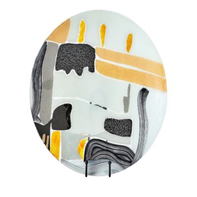 Global Views Cashmere Glass Charger Large