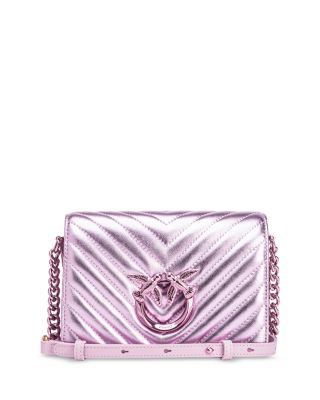 Pinko Mini Love Bag Click Metallic