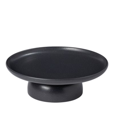 Pacifica Footed Stoneware Plate 