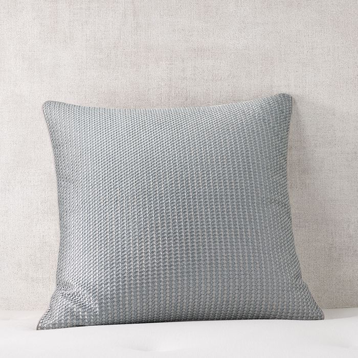 Hudson Park Collection Woven Shibori Euro Sham Set of 2 100