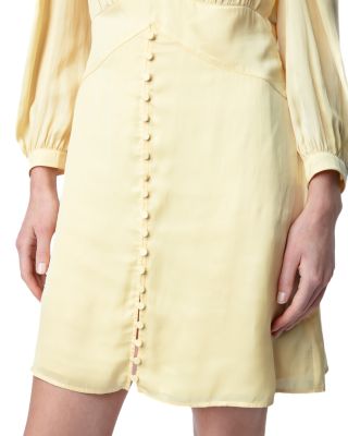 Rhodri Button Skirt Mini Dress