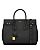 Black Grain Leather/Gold