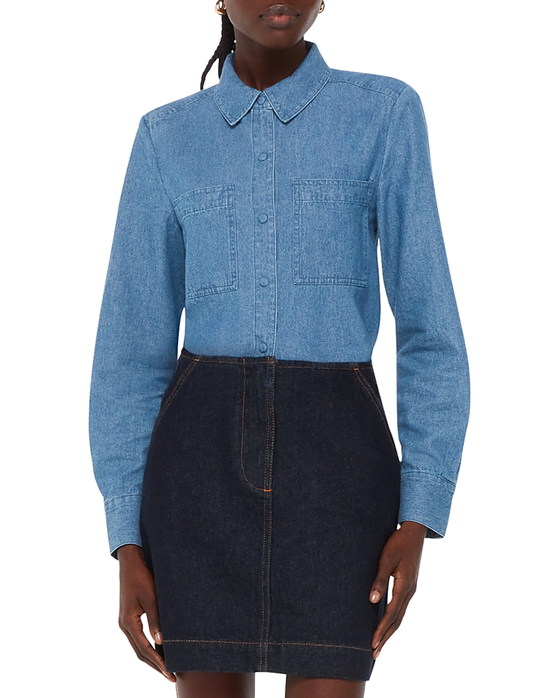 Whistles Hailey Denim Shirt