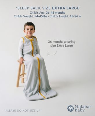  TOG 0.6 Sleep Sack - GOTS Certified Organic Cotton, Baby