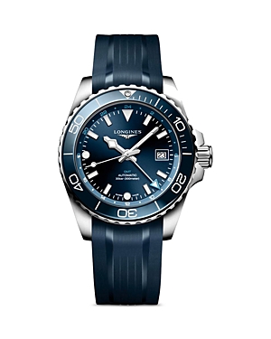 Shop Longines Hydroconquest Gmt Watch, 41mm In Blue