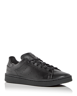 Shop Y-3 Men's Stan Smith Low Top Sneakers In Black
