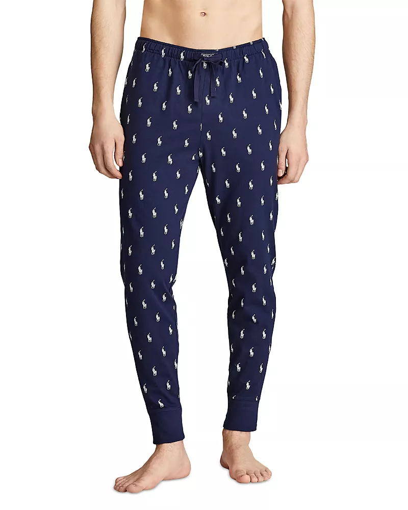 Polo Ralph Lauren Pony Print Pajama Jogger Pants