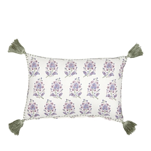 John Robshaw Sofi Lavender Kidney Decorative Pillow, 12 x 18