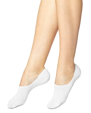 Hue No Show Liner Socks In White