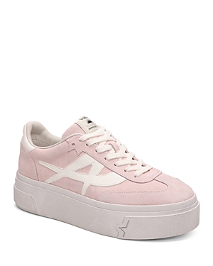 Shop Ash Women's Starmoon Lace Up Platform Sneakers In Crystal Rose
