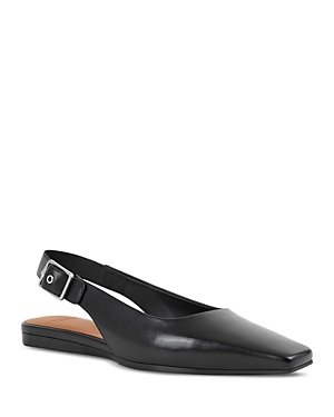 Shop Vagabond Shoemakers Women's Wioletta Pointed Toe Slingback Flats In Black