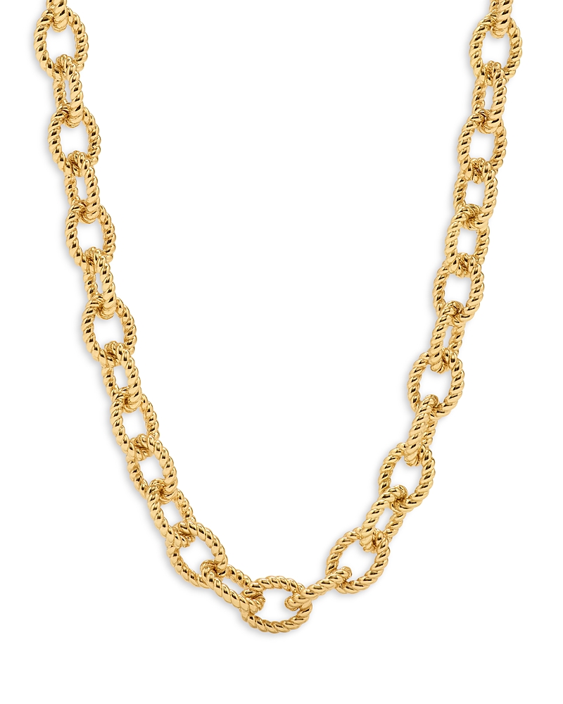Capucine De Wulf Victoria Chain Necklace In 18k Gold Plated, 18 In Gold