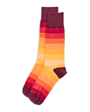 Shop Paul Smith Erwin Stripe Crew Socks In Multi