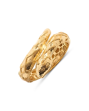 Capucine De Wulf Earth Goddess Serpentina Bangle Bracelet in 18K Gold Plated