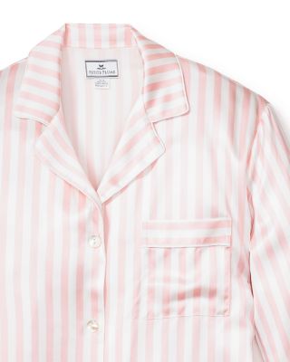Mulberry Silk Pink Stripe Nightshirt